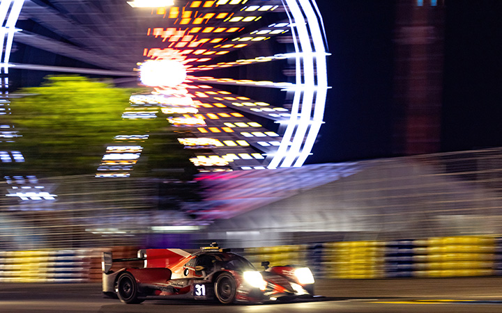 Ferrari car at the 2023 24 Hours of Le Mans 