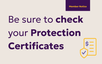 Be sure to check your Protection Certificates (360 x 225 px)