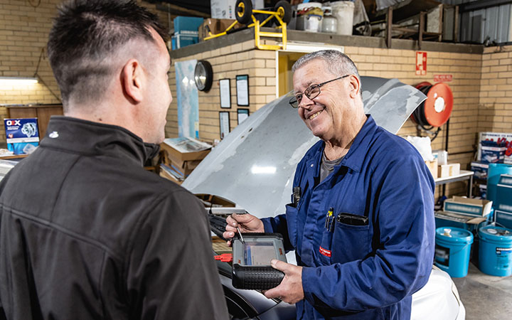 People in workshop