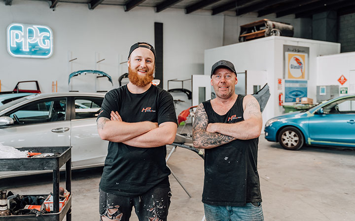 People in workshop