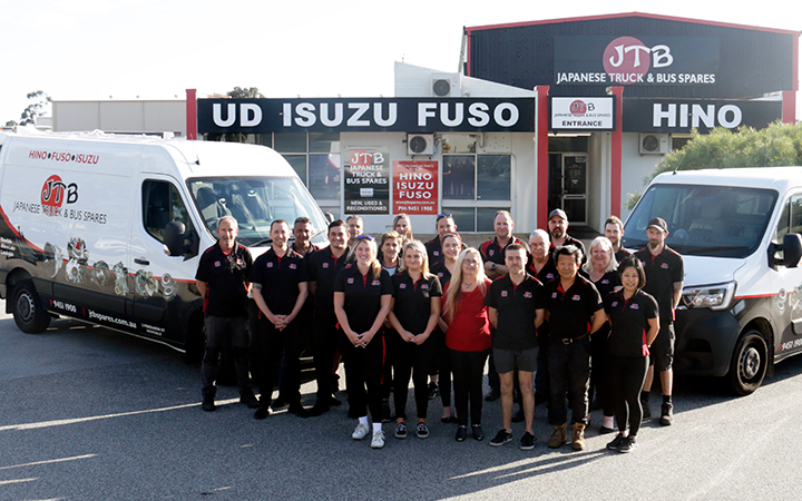 Japanese Truck and Bus Spares Team