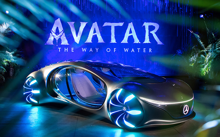 Futuristic Mercedes-Benz collaboration with Avatar The Way of Water