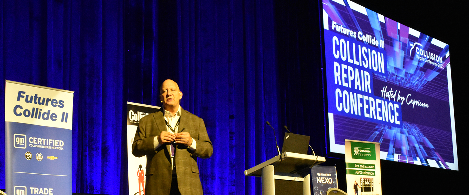 Keynote speaker Mike Anderson