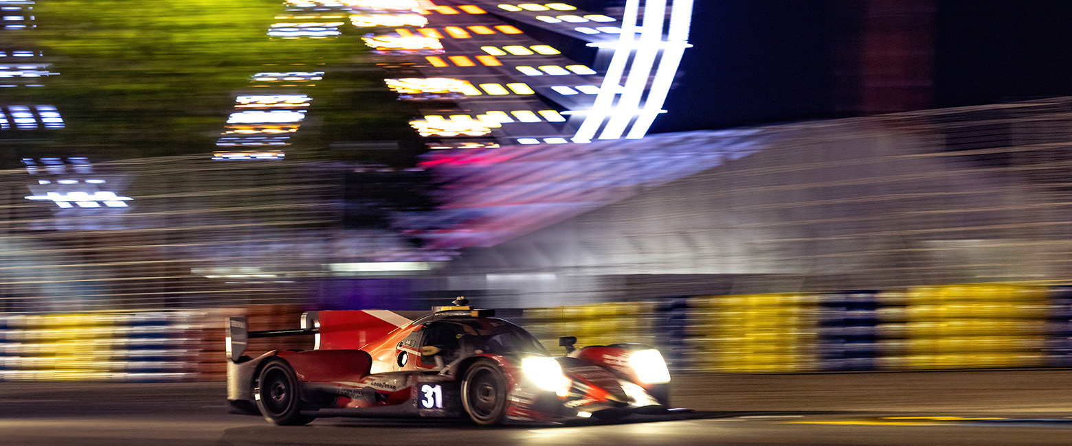 Ferrari car at the 2023 24 Hours of Le Mans
