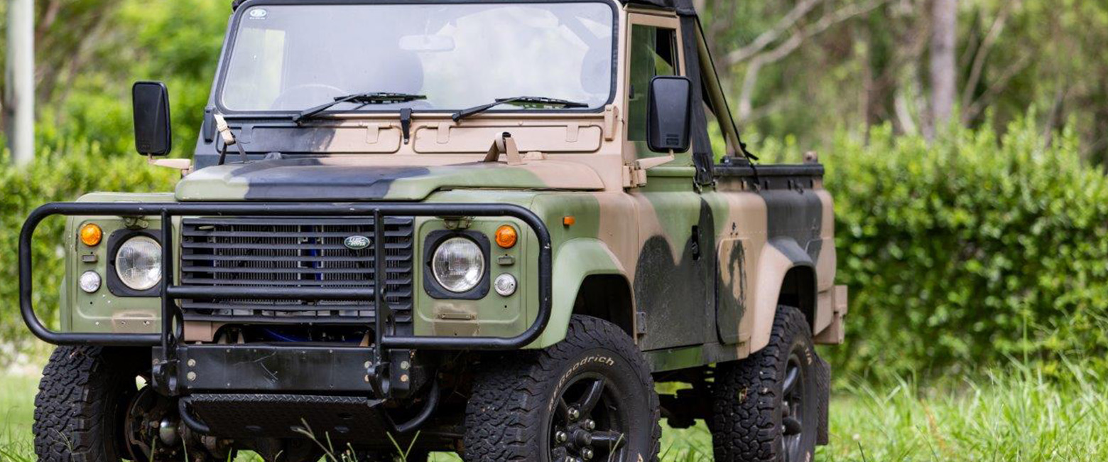 British Off Road Land Rover Perentie EV