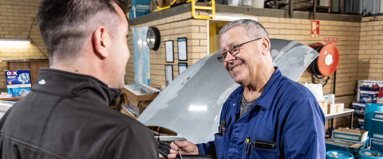 People in workshop