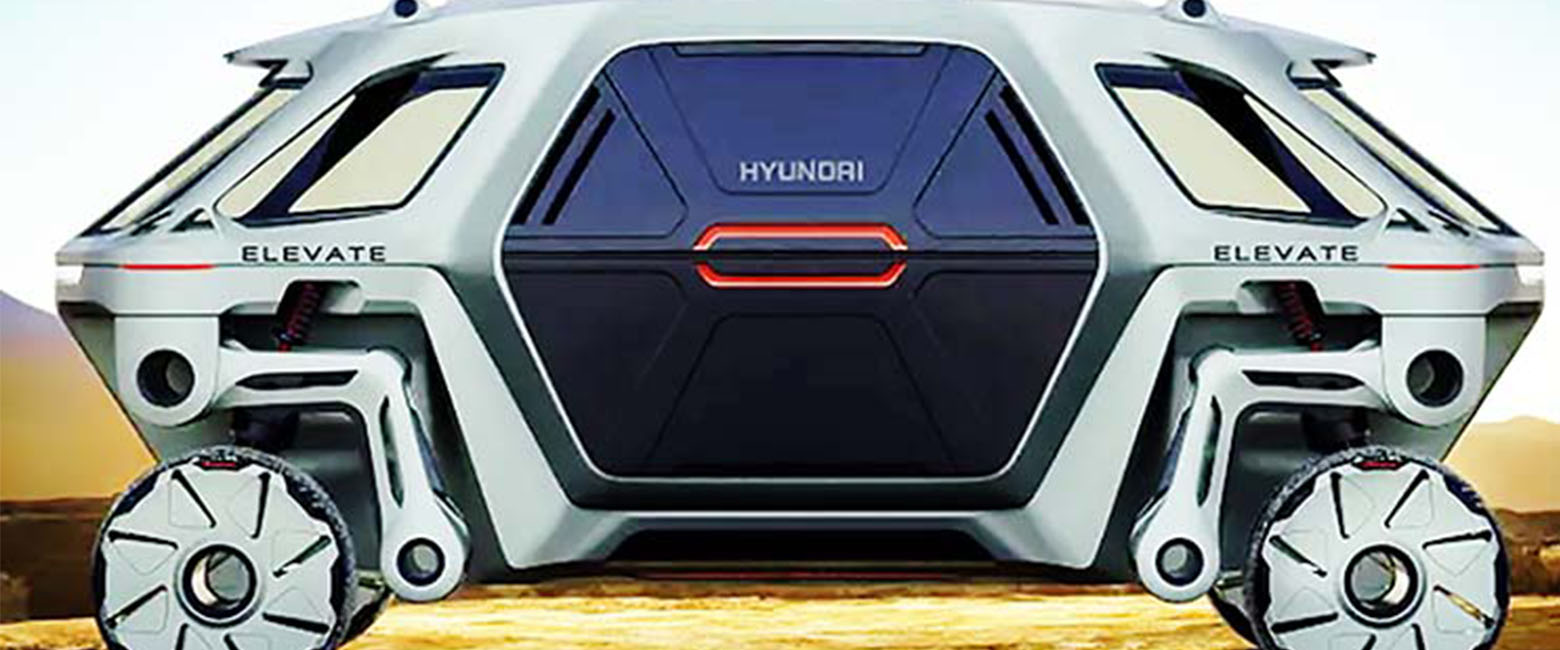 Futuristic Walking Car