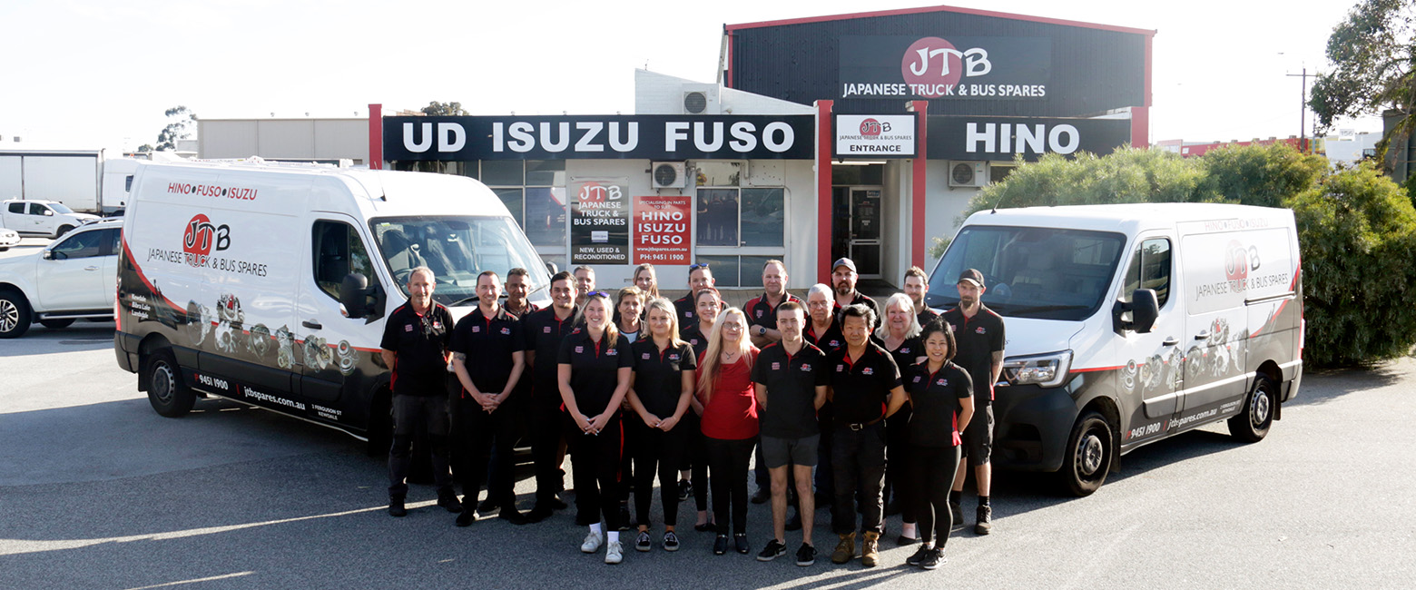 Japanese Truck and Bus Spares Team