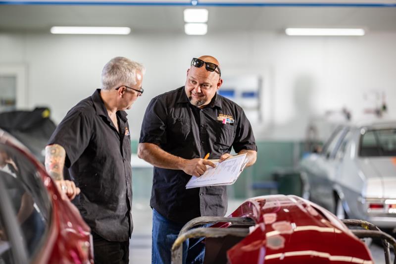 Two Panel Technicians