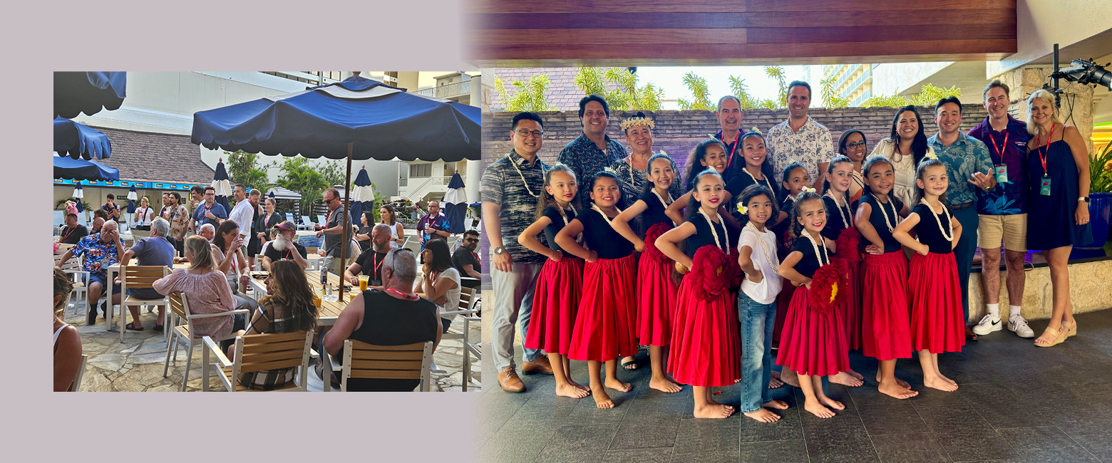 A group of attendees at the Capricorn Convention 2024 in Hawaii
