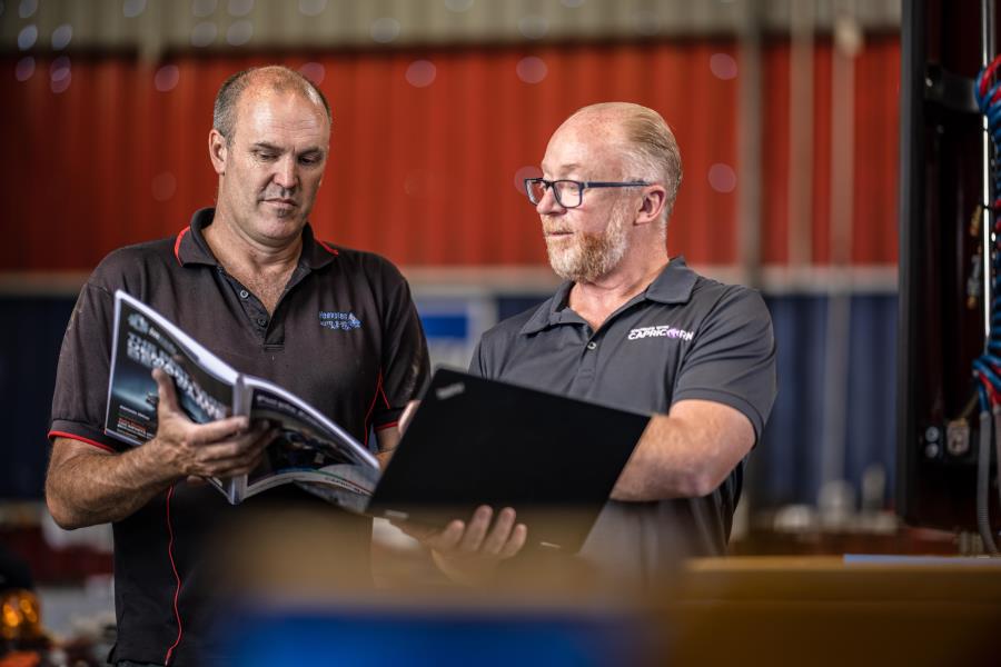 People in workshop