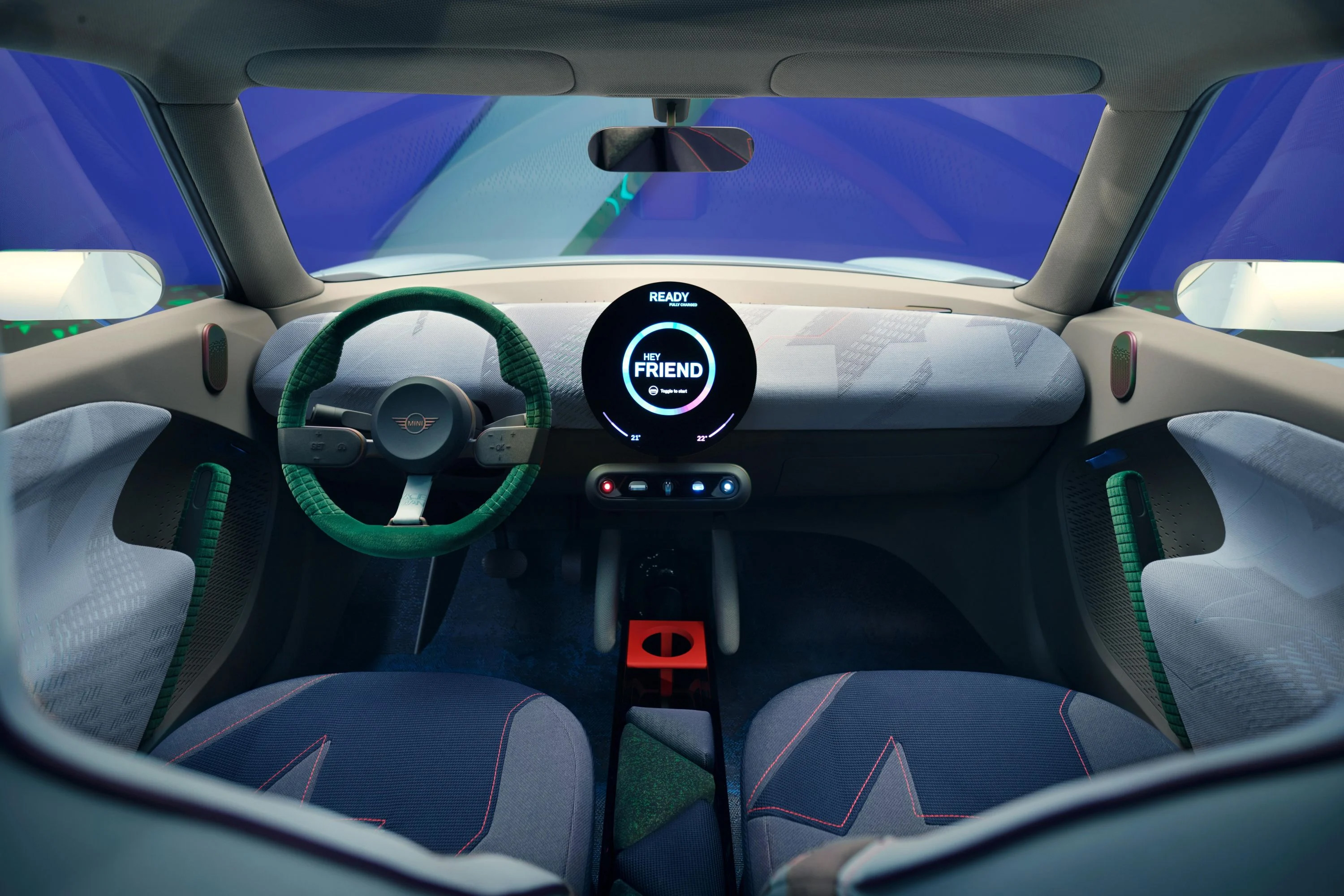 MINI Cooper interior 