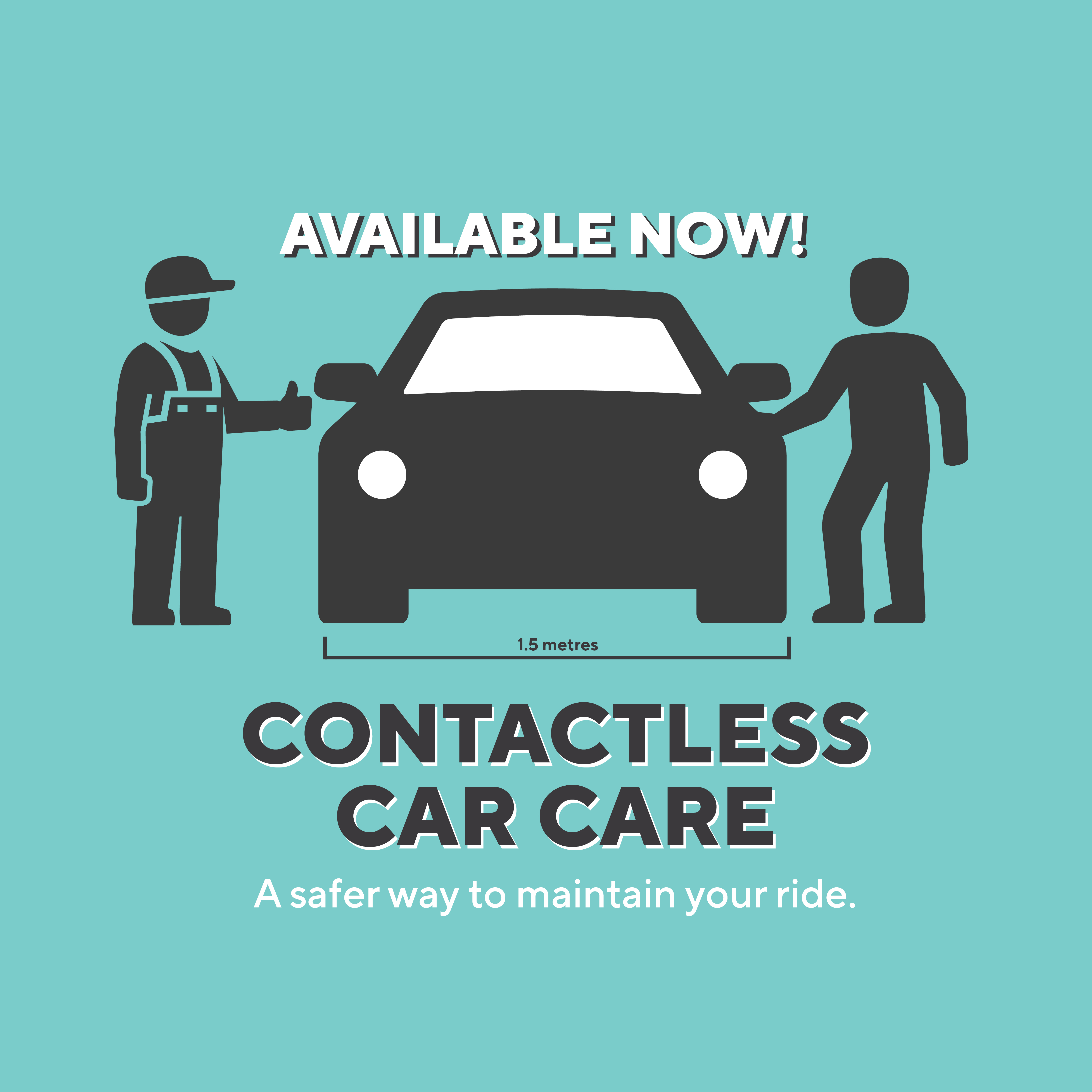 Available Now! Contactless Car Care