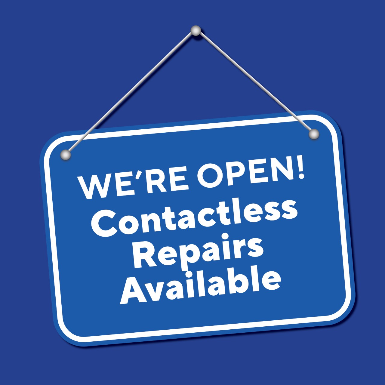 We're Open!