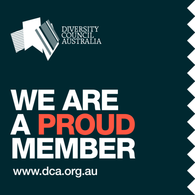 We are a proud member of the Diversity Council Australia