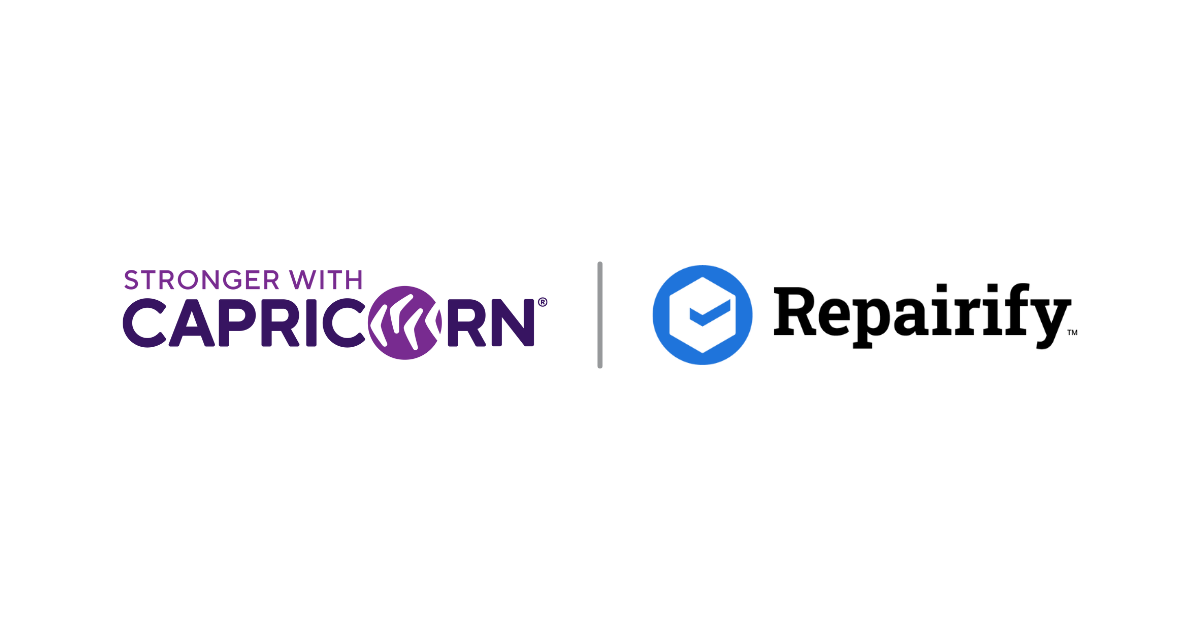 Capricorn and Repairfy Logos